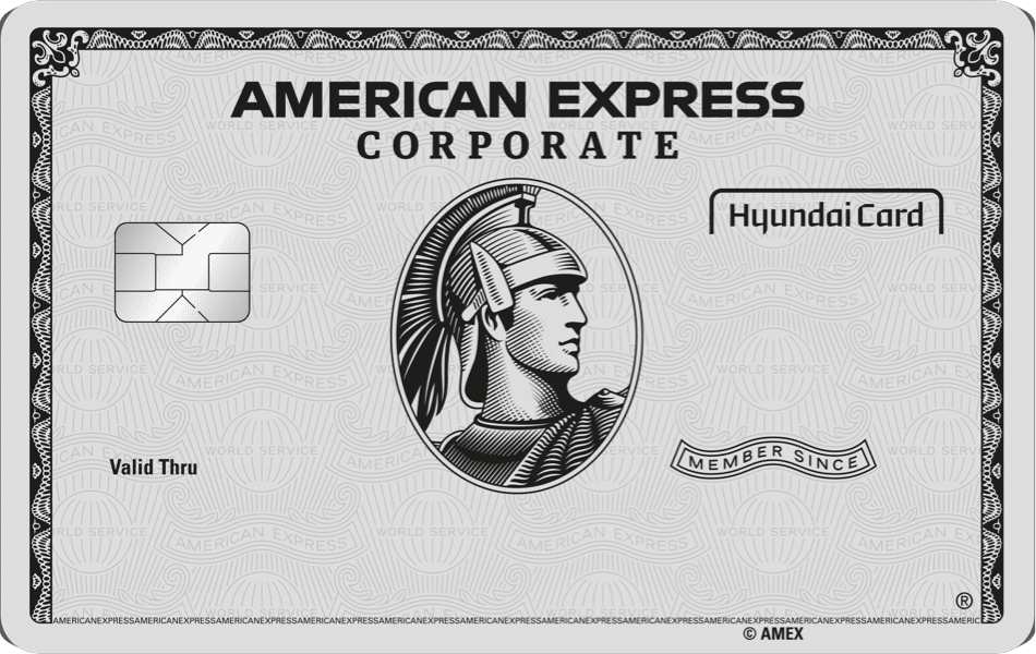 <span>American Express<sup>®</sup></span>
 Corporate Platinum Card